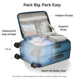 Cllson Carry on Luggage Expandable Travel Luggage Top Opening Suitcase with TSA Lock and Usb Built in,Rolling Suitcases with Spinner Wheels,PC Hard Shell Suitcases Airline Approved for valentine Gifts