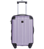 Travelers Club Midtown Hardside 4-Piece Luggage Travel Set, Lilac