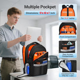 MATEIN Anti Theft Personal Item Backpack, Underseat Travel Backpack with Shoe Compartment Detachable, TSA Luggage Bag for Spirit Airlines Weekend Trip Backpacks for Men Women Fit 15.6" Laptop