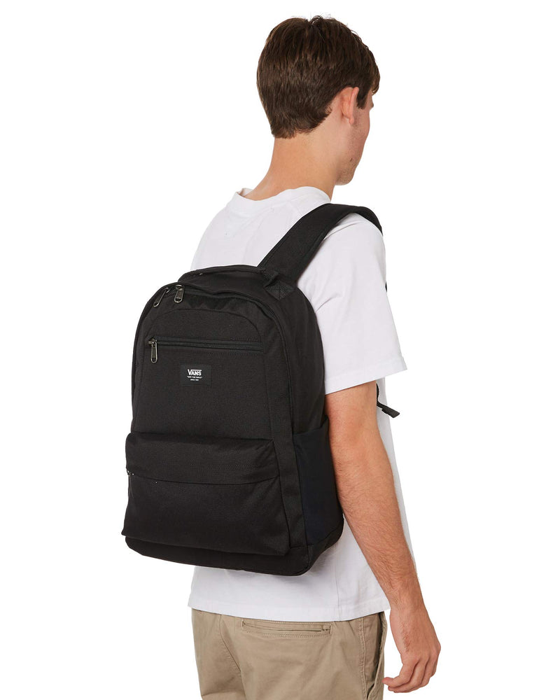 Vans Startle Backpack | Unisex Everyday Laptop Bag, Quick-Access Pockets, 15" Computer Sleeve, Stretch Bottle Holders