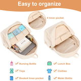 BTOOP School Backpacks for Teen Girls Bookbags Set Lightweight Kids Backpack School Bags with Lunch Box Pencil Case