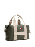 Tommy Jeans Mens Retro Cool Duffle, Pewter Green