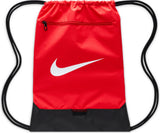 Nike Unisex Brasilia 9.5 Training Gym Sack (18L), University Red/Black/White, MISC