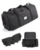 BAGSMART 83L Foldable Travel Bag, Large Duffle Bag for Travel, Duffel Luggage Bag for Sport College Camping, Water Resistant, Black