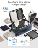 LUGGEX Carry On Luggage and 4 Set Packing Cubes Bundle – Travel Essentials