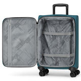 World Traveler Dejuno Jasper Lightweight Expandable Spinner Luggage, Green, 3-Piece Set(20in,24in,28in)