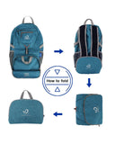 WATERFLY Small Lightweight Packable Backpack: 20l Ultra Light Foldable Travel Hiking Camping Daypack Day Pack for Man Woman