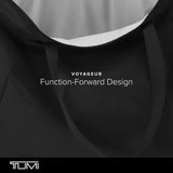 TUMI - Just In Case Tote - Foldable, Lightweight and Compact, Packable Travel Bag - Folds Into Included Pouch - Large, Black with Gold Hardware