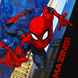 Bioworld Spider-Man Amazing Web-Swinging Blue & Red 16.5" Rolling Luggage