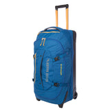 Eddie Bauer Expedition Rolling Duffel Bag with Wheels | Travel | Check-In | Luggage | Rugged | Durable - True Blue, 30"