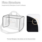 ROYPET Cat Carrier,Portable Pet Carrier Bag for Cats and Small Dogs,Foldable Soft-Sided and Scratch-Proof mesh Cat Bag Pet Carriers,Airline Approved Pet Carrier,Pet Travel Carrier Up to 15 Lbs,Grey