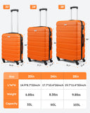 Suitour Luggage Sets 2 Piece with Spinner Wheels,Hard Shell 20 Carry on Suitcase and 28 inch Luggage with Spinner Wheels Suitcase Set with TSA Lock(20in/28in)