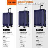 Verdi Hardside 28 Inch Luggage with Spinner Wheels - Expandable Large Suitcase