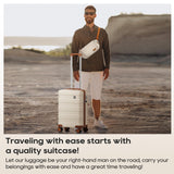 imiomo Carry on Luggage 22x14x9 Airline Approved, Hardside 20 Inch Carry-on Suitcases with Spinner Wheels, Lightweight Travel Luggage Sets with TSA Lock