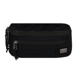 Eddie Bauer 3L Skylar Crossbody Waist Pack with Versatile Pockets and Adjustable Belt - Black