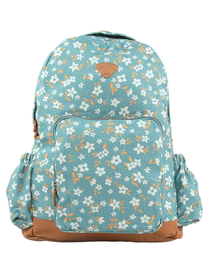 Billabong Home Abroad Womens Backpack, Teal Blue