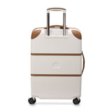 DELSEY PARIS Chatelet Air 2.0 Hardside Luggage with Spinner Wheels, Angora, Checked-Medium 24 Inch
