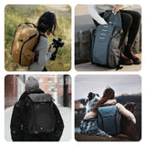 Peak Design Everyday Backpack V3 20L, Eclipse, MagLatch Top, Dual Side Access, FlexFold Dividers, Fits 15" Laptop, For Camera Carry, Daily Commutes or Travel, Versatile Backpack for Men and Women