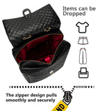 feilario 20in Leather Softside Carry on Suitcases Travel Duffel Bag with 4-rolling Spinner Wheels