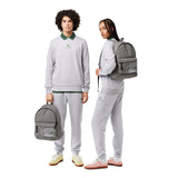 Lacoste Men's Neocroc Backpack, Grey Chine, One Size