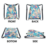 Risefit Waterproof Drawstring Bag, Gym Bag Sackpack Sports Backpack for Men Women