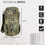 Eberlestock Bandit Pack - Rugged EDC Backpack Built for The Office Or The Outdoors (Coyote)