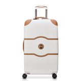 DELSEY PARIS Chatelet Air 2.0 Hardside Luggage Trunk with Spinner Wheels, Angora, Checked-26 Inch Trunk
