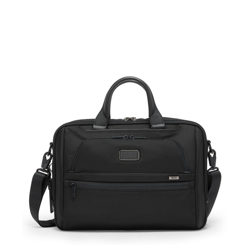 TUMI - Alpha Laptop Briefcase - Men's Work and Commute Bag - Fits up to a 15" Screen - Black