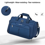Hanke Underseat Carry On luggage Bags for Travel, Foldable Travel Bags for Women, Soft Lightweight Personal Item Travel Bag Small Carry On Bags for Airplanes, Travel Tote Bags for Women Men.（Blue）