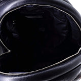 Chanel, Pre-Loved Doudoune Backpack Leather Medium, Blue