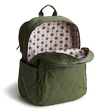 Vera Bradley Women's Performance Twill Large Bancroft Backpack, Bronze Green, One Size