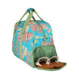 Roxy Duffel Bag | Travel | Work | Gym | Fitness | Beach | Everyday Carry | Recycled Materials, Feel Happy - Ocean Spray