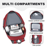 MIYCOO Backpack - Ultra Lightweight Packable Backpack for Travel Camping, Hiking Back Pack Waterproof Foldable Daypack for Men Women Red