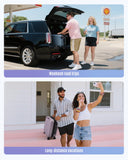 LIGHT FLIGHT Carry On Luggage 22x14x9 Airline Approved, Durable Hard Shell Carry On Suitcases with Wheels, Expandable Hardside Lightweight Travel Luggage with TSA Lock, Dark Green