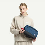 kalgoTeal Travel Toiletry Bag 8L, Large Packing Cube with Waterproof TPU Wet/Dry Compartment