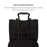 TUMI - Voyageur Valetta Tote - Women's Carryall Bag, Lightweight and Roomy, Functional Purse for Everyday, Business & Travel - Large, Black & Gold Hardware
