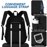 WINDARS Backpacks for Girls, 15.6 Inch School Bag Cute Waterproof Laptop Bookbag Large College Backpack for Teen Women Students Anti Theft Travel Daypack, Black