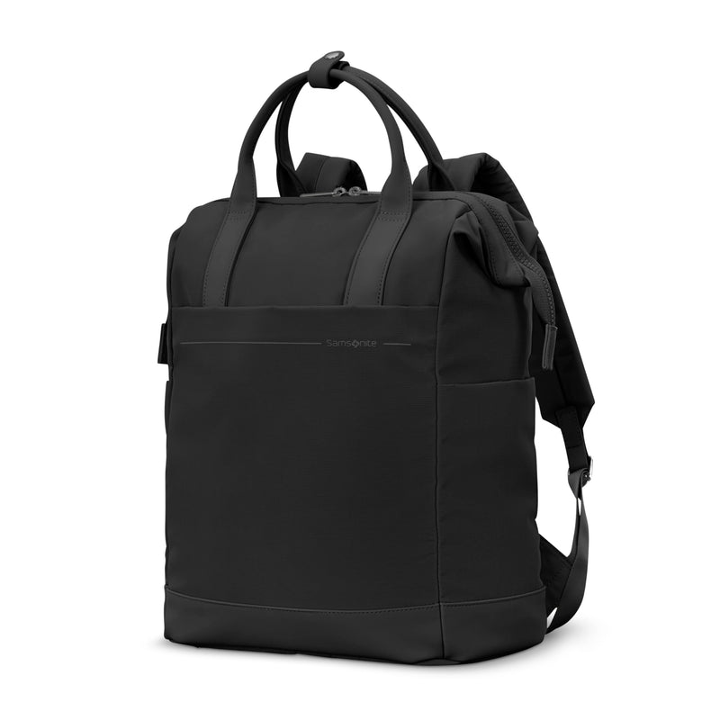 Samsonite Better Than Basics Convertible Backpack - Dual Carrying Options - Doctor-Bag Style Opening With Concealed Front Zipper - StackIt™ Strap Designed For Luggage Trolley Handle - Limestone Grey