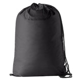 Eagle Creek Portable Laundry Sack - Packable Laundry Sack for Dirty Clothes - Lightweight & Portable - Recycled Materials - Drawstring Cinch Closure - Front Pocket Key Clip - Black