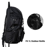 KAUKKO Travel Laptop Backpack Hiking Backpack Travel Camping Bag Outdoor Sports Leisure Daypacks(Black)