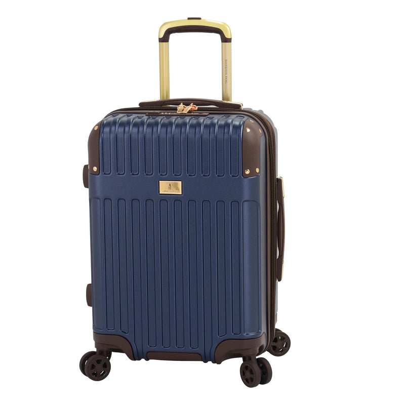 LONDON FOG Brentwood III 20" Expandable Spinner Carry-On, Navy