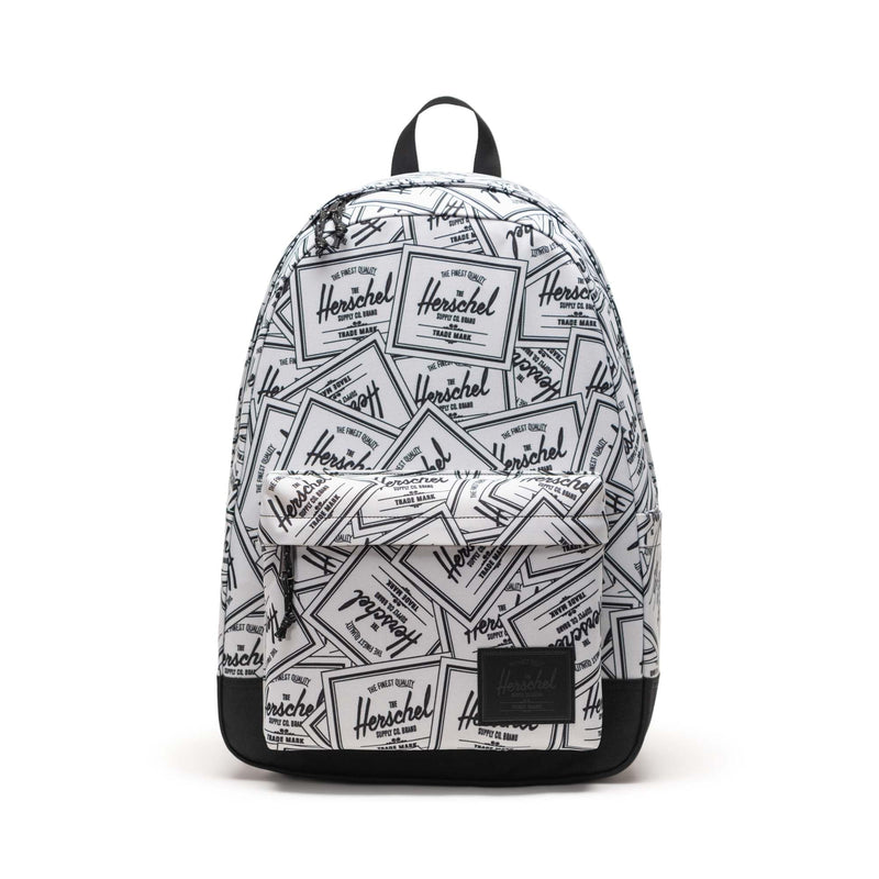 Herschel Supply Co. Unisex Herschel Classic Backpack Sticker Up White (Limited Edition), XL - 30L