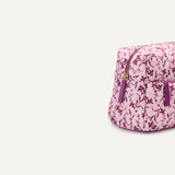 Amazon Essentials Women's Quilted Travel Makeup Bag with Mesh Compartments