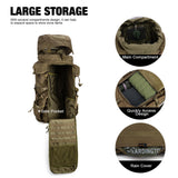 Mardingtop 70L Military Internal Frame Backpack for Hunting,Camping,Hiking Rucksack Backpacking Backpack with Rain Cover