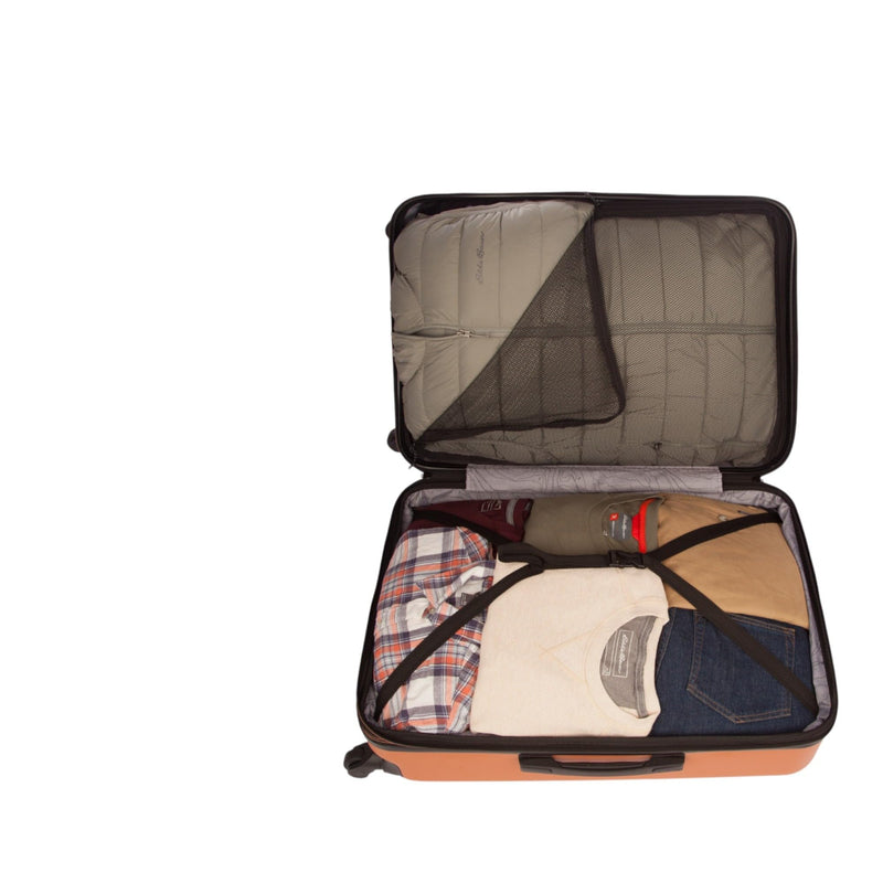 Eddie Bauer Flatiron Check-In 28" Luggage | Hardside | Spinner Wheels | Expandable | Lightweight | Travel Essentials - Paprika