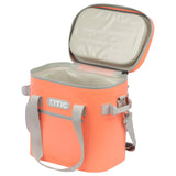 RTIC Ultra-Tough Soft Cooler 20 Can, Insulated Bag Portable Ice Chest Box for Lunch, Beach, Drink, Beverage, Travel, Camping, Picnic, Car, Trips, Floating Cooler Leak-Proof with Zipper, Coral