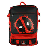 Marvel Deadpool Backpack Maximum Effort Built-Up Utility Laptop Tech Sleeve Book Bag 17"