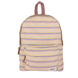 Roxy Women's Sugar Baby Backpack | Travel |Vacation | Work | Everyday Carry | 16L Capacity - Banana Stripe