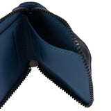 Carhartt Men's Water Repellent Zipper Wallet W/RFID-Blocking Liner, Dark Blue