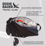 Eddie Bauer Travel Sling Bag | RFID-Blocking | Security | Lightweight | Crossbody | Vacation | Everyday Carry | Backpack